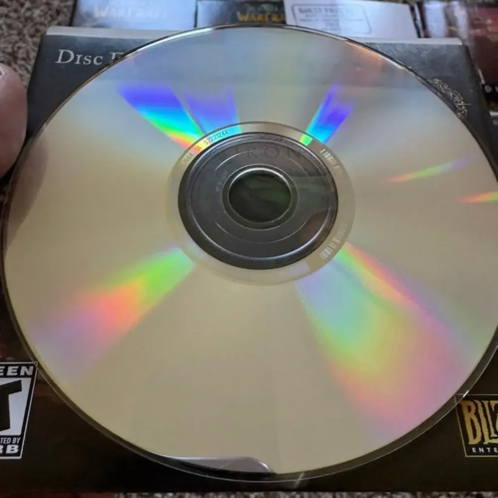 World of Warcraft: Computer Game Lot Original 2004 & The Burning Crusade 2007 PC